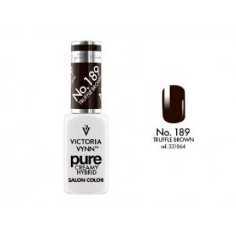 pure creamy hybrid salon color No.189 truffle brown